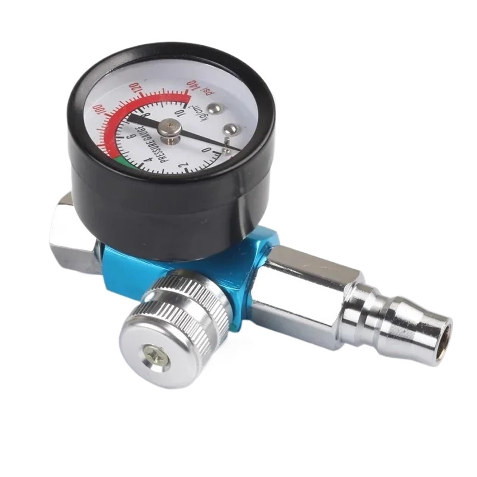 1/5 szt. separator oleju wodnego, nawilżający filtr powietrza do kompresora, narzędzie do malowania w sprayu, części w stylu europejskim 1/4" (tylko regulator, 1 szt.)