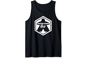Board Game Guy's White Art Tank Top for Epic Halo PC Game Fans