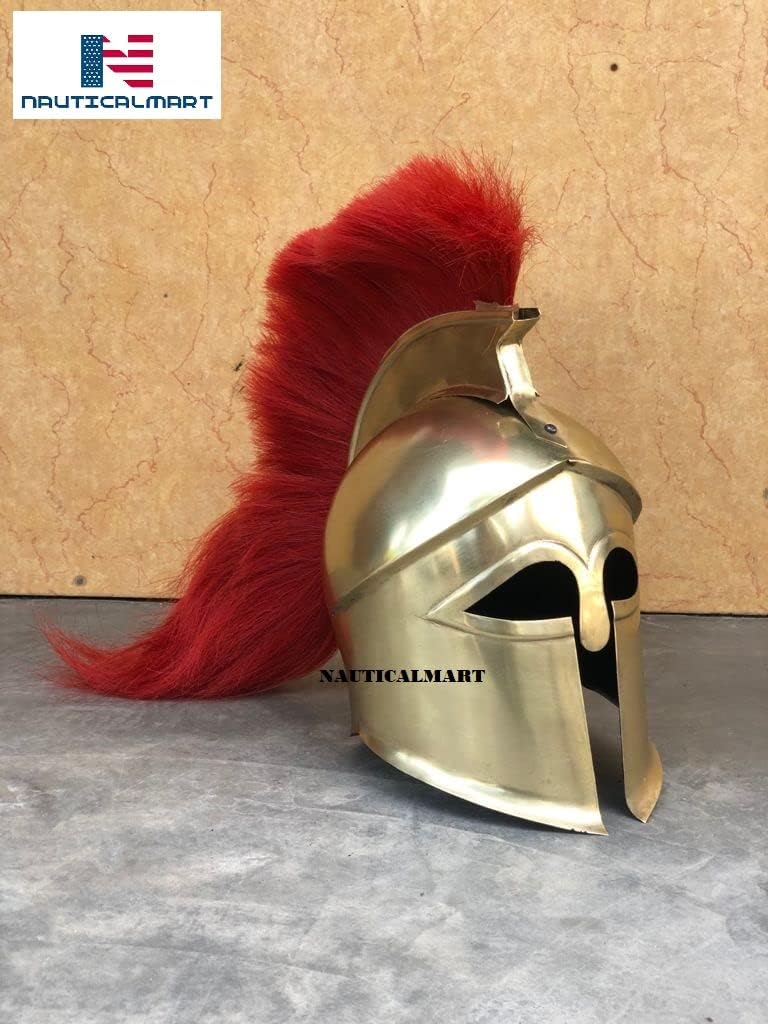 NauticalMart Corinthian Helmet With Plume