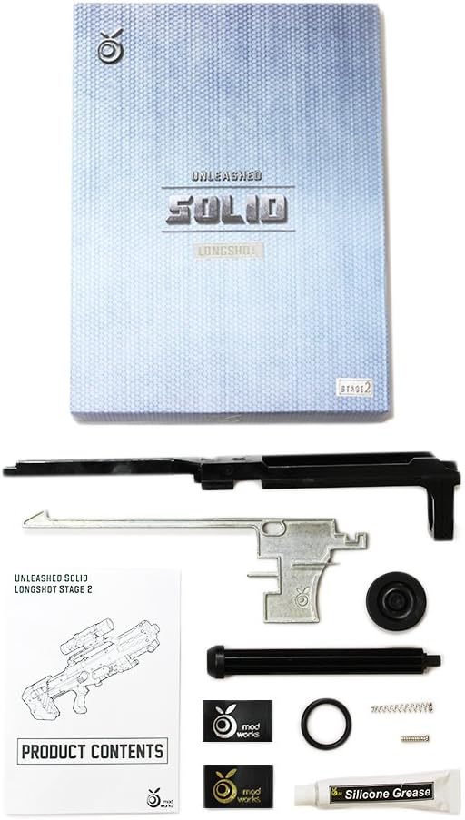 Unleashed Solid Stage 2 Kit for Nerf Zombie Strike Longshot