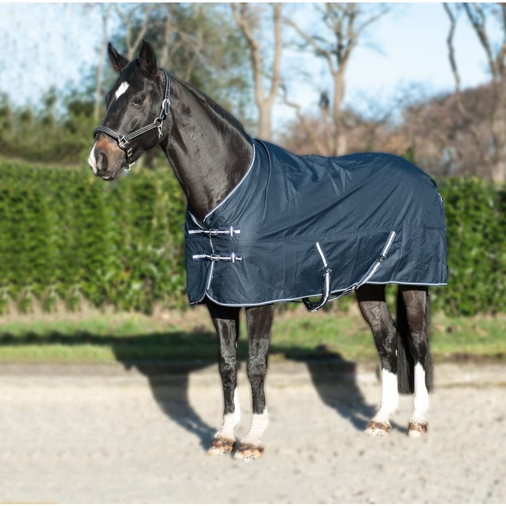 HKM Economic Winter Pferdedecke dunkelblau 75