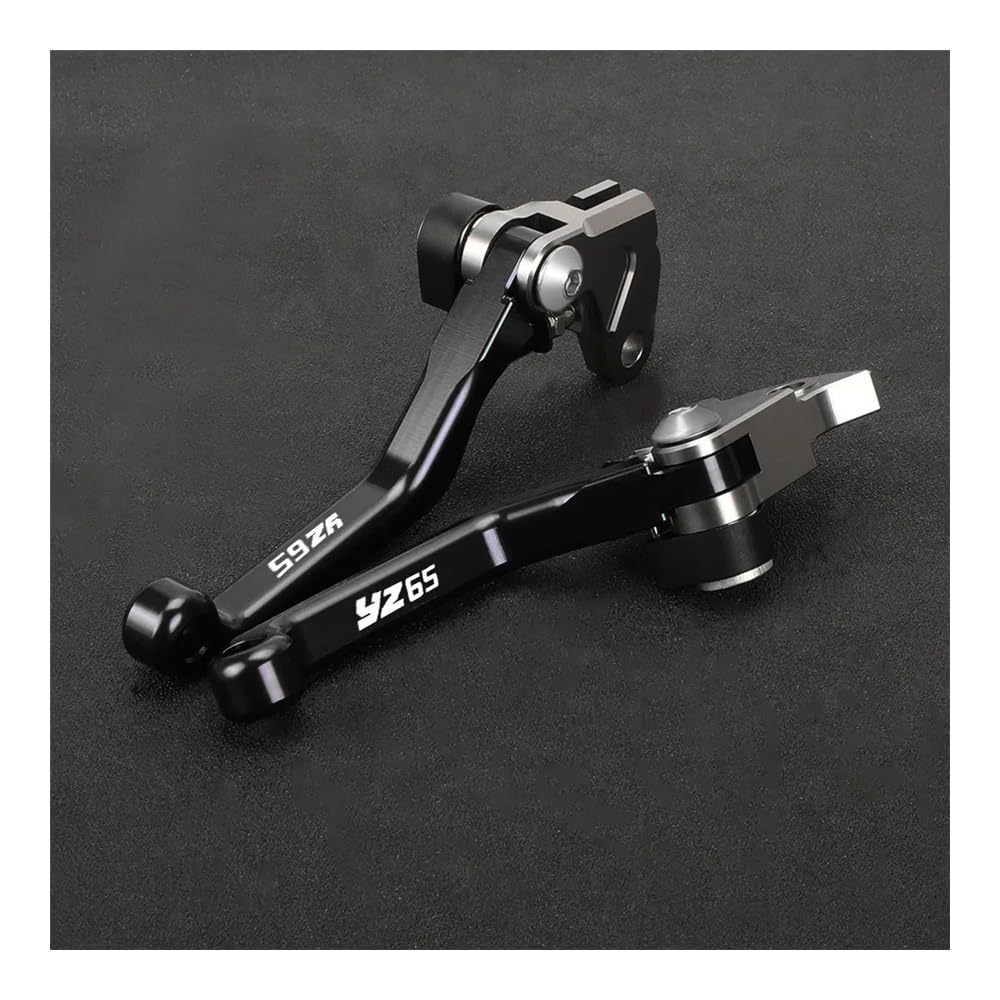 Mlioju Black L Motorcycle Clutch Lever For Yz65 Yz 65 2018-2024 Motorcycle Motorbike Dirtbike Dirt Pit Bike Motocross Perch Pivot Brake Clutch Levers