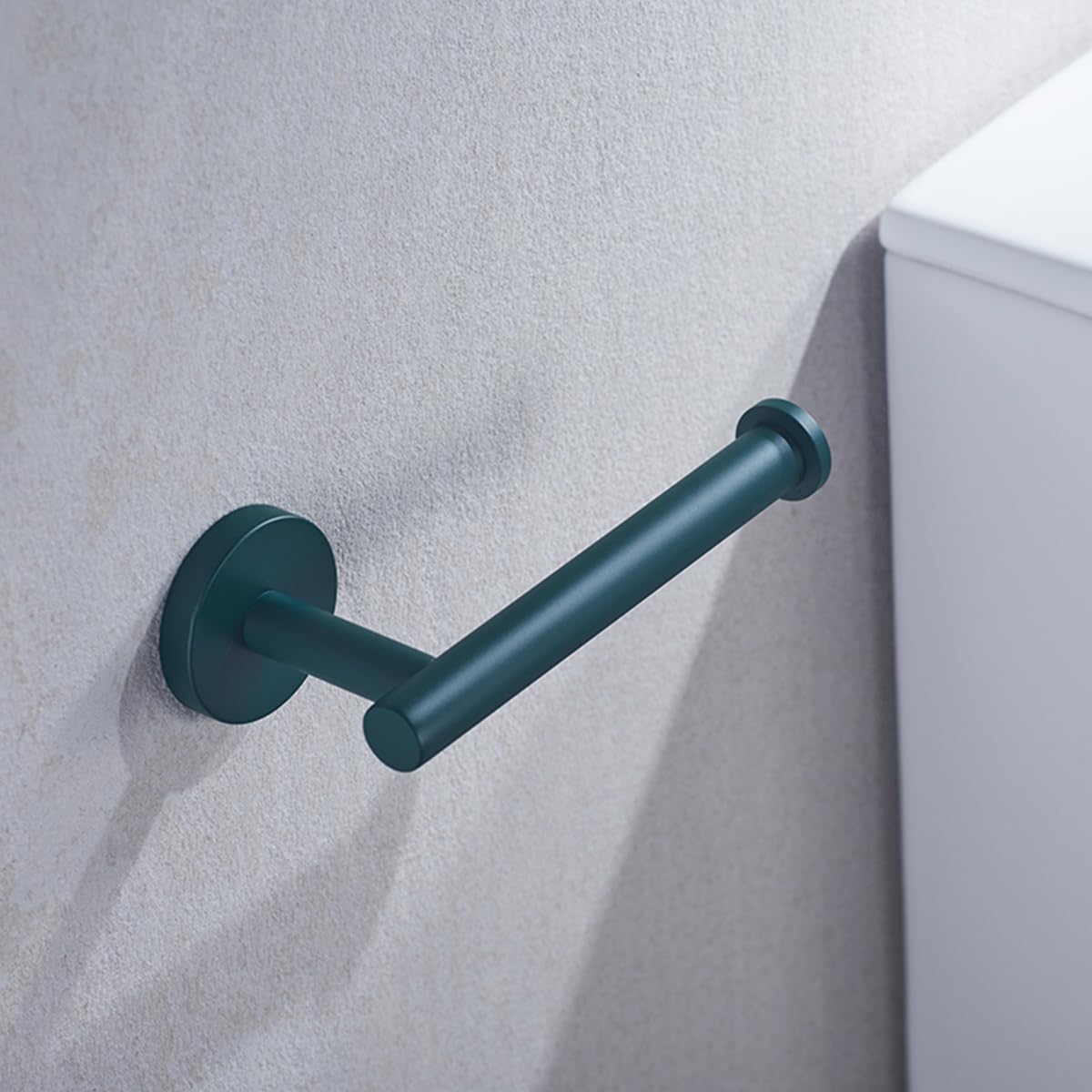White Toilet Roll Holder Bathroom Toilet Paper Holder Wall-Mounted TP Toilet Tissue Holder — Amazon image 10