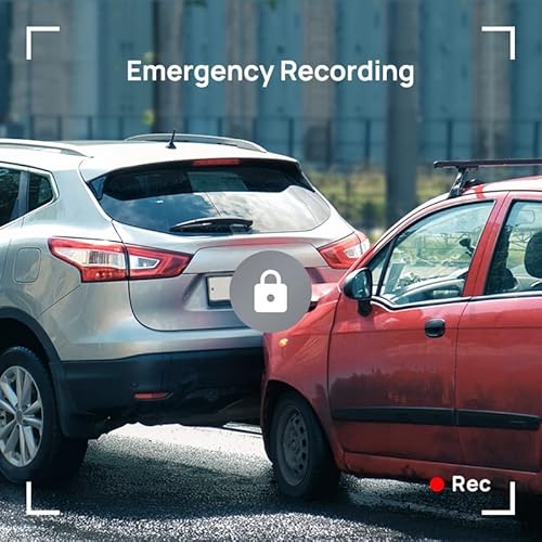 70mai D08 Câmera Veicular, 1080p Frontal Ultra Full HD Dash Cam, Dash Cam, WIFI, Visão Noturna, FOV