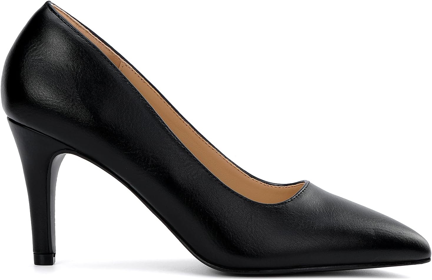 Women's Closed Toe Heels Dress Pointed Toe Pump Shoes - Image 5