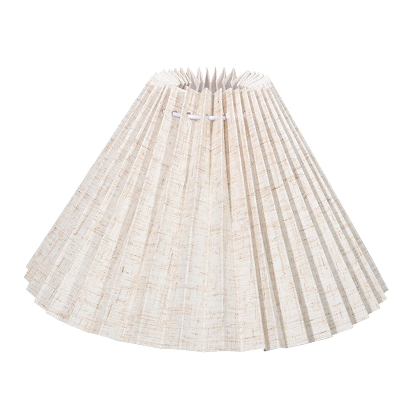 Pleated Lampshade Detachable Replacement for Home Office Living Room Bedside 36 Pleats|Home & Garden | Lamps, Lighting & Ceiling Fans | Lamp Shades| Lamp Shades-image-39