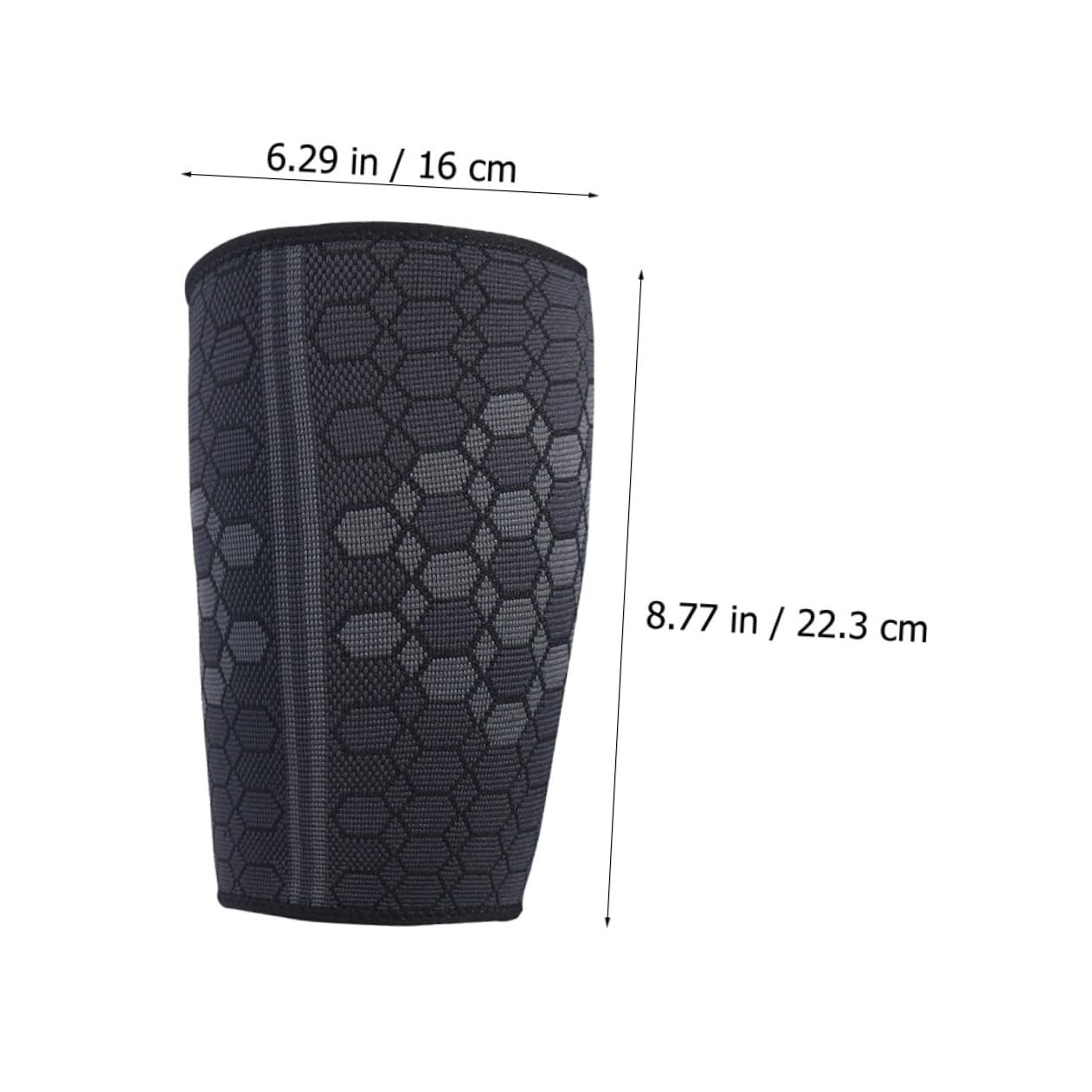 DECOMELODY 1Pc Thigh Support Protector Thigh Sleeve for Sports Comfortable Compression Brace for Basketball Running Cycling More Durable Flexible Design for Enhanced Performance