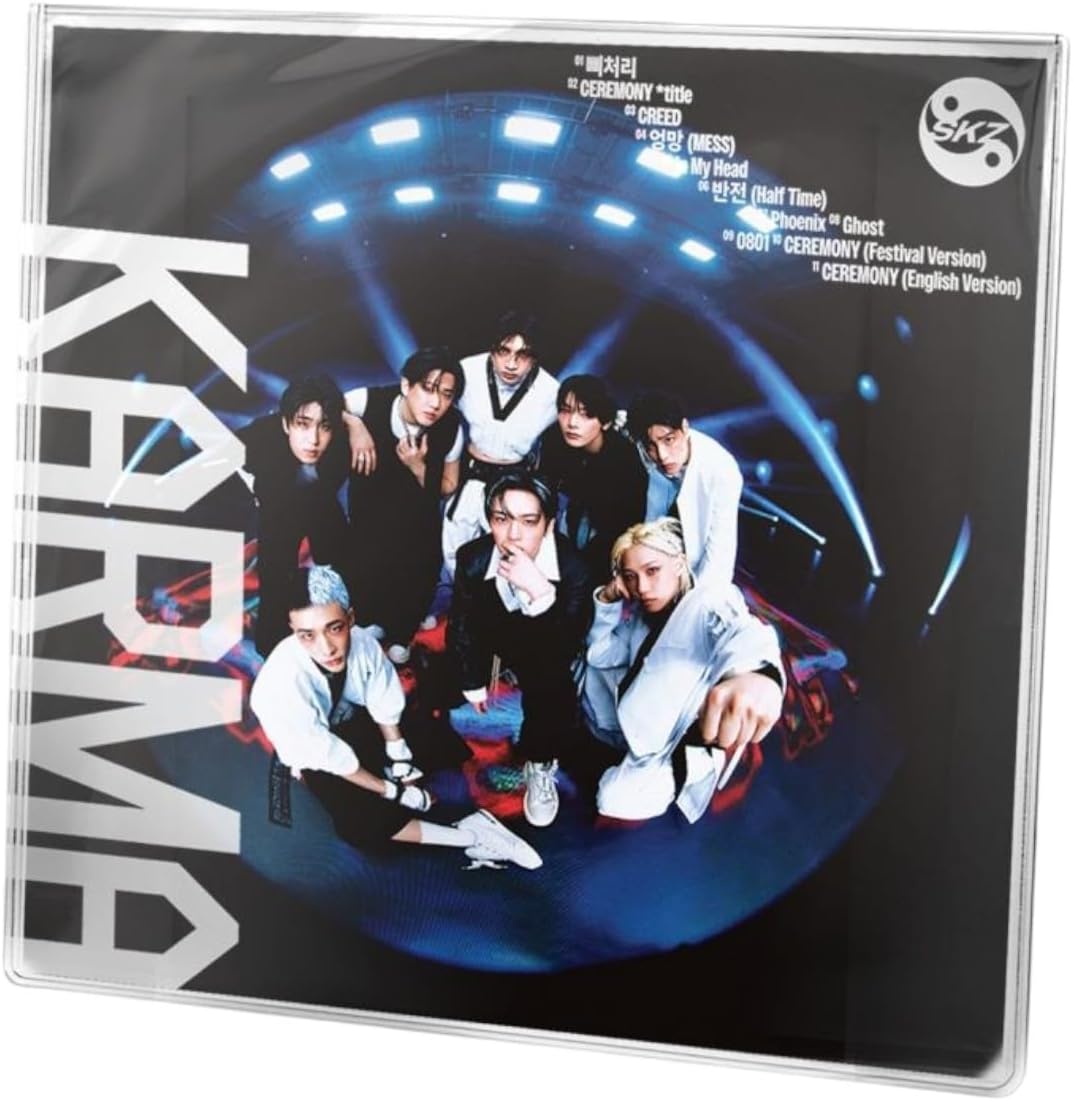 Stray Kids 4th Full Album [KARMA] Limited Photobook KARMA Ver + P.O.B