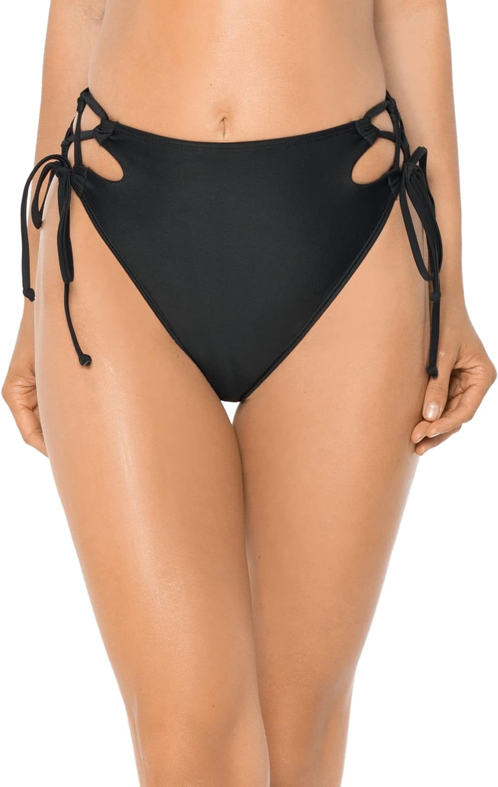 RELLECIGAWomen's High Cut Bikini Bottom