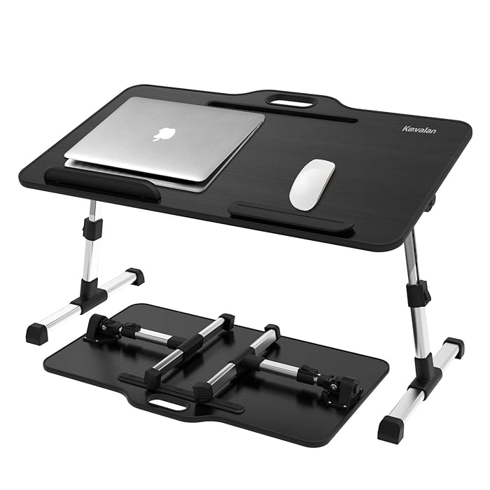 Buy Laptop Desk Bed Tray Table, Height & Angle Adjustable Sit and Stand