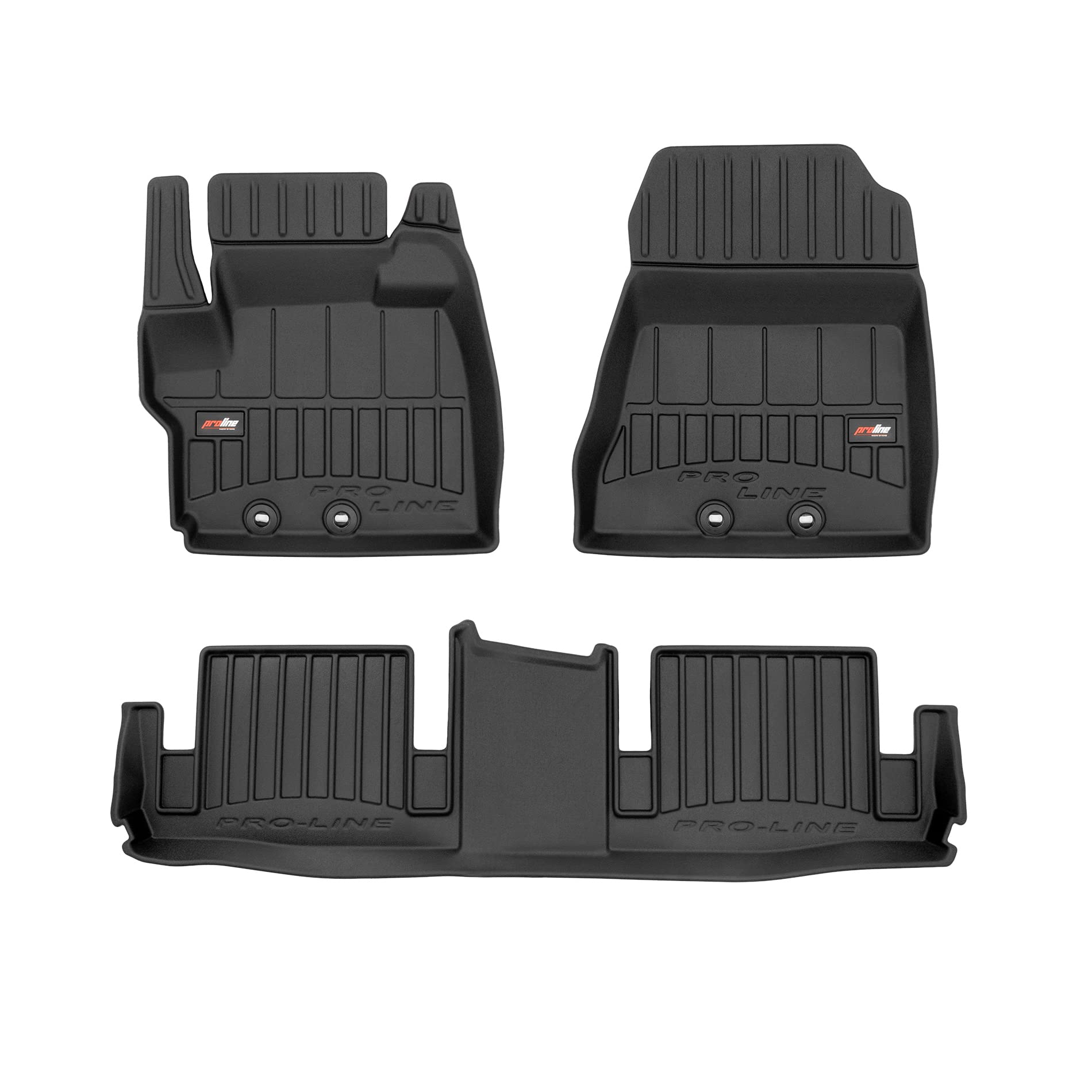 Tapis caoutchouc 3D ProLine pour Peugeot 2008 II à partir de 2019
