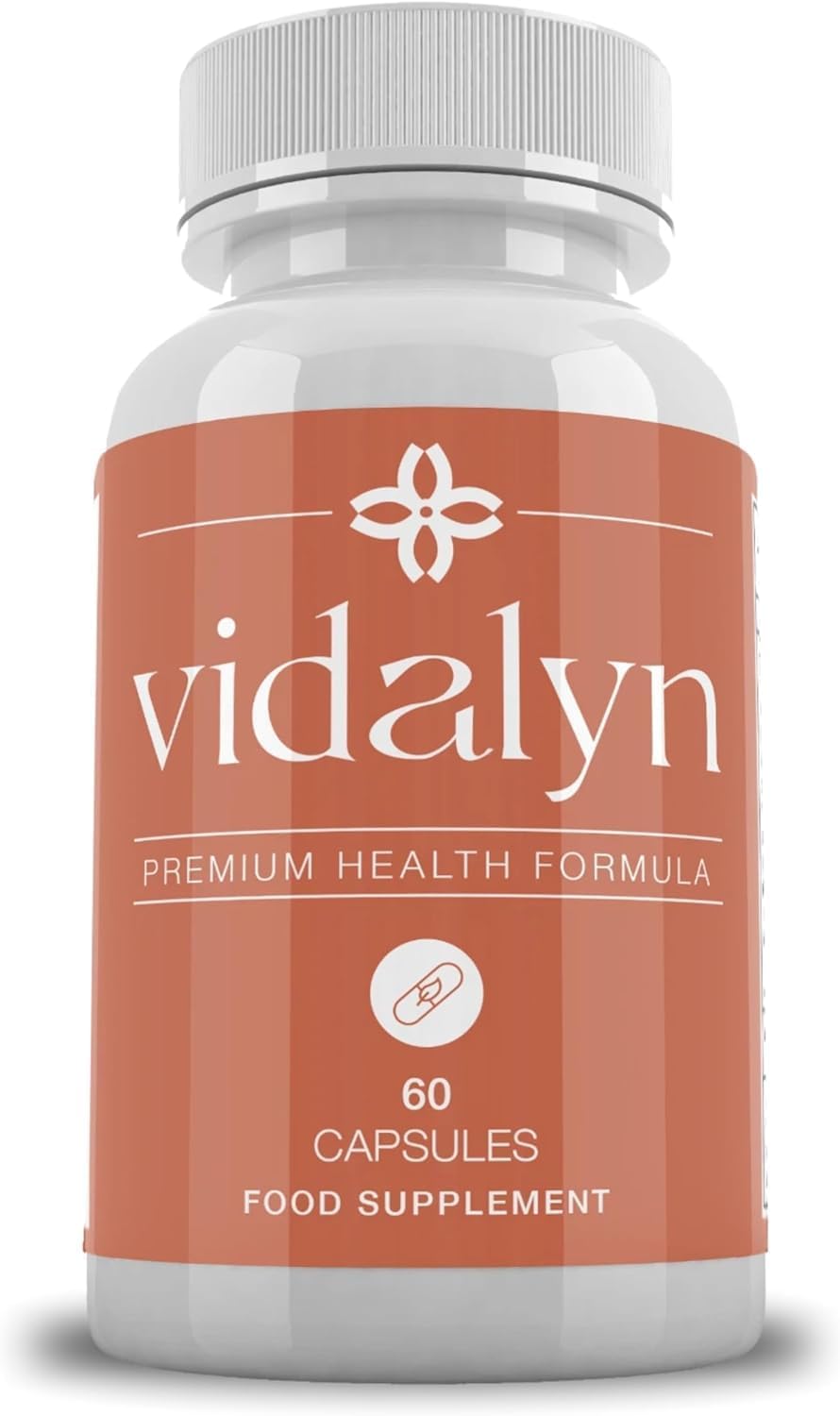 Vidalyn Premium Health Formula – Daily Wellness Support Supplement – Natural Health Support Formula – Food Supplement – 60 Capsules