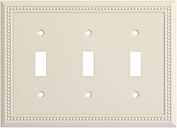 Vista 36 de Sunken Pearls - placa decorativa de pared, placa decorativa de pared, tapa de salida de la placa del interruptor, aleación de zinc sólida y duradera