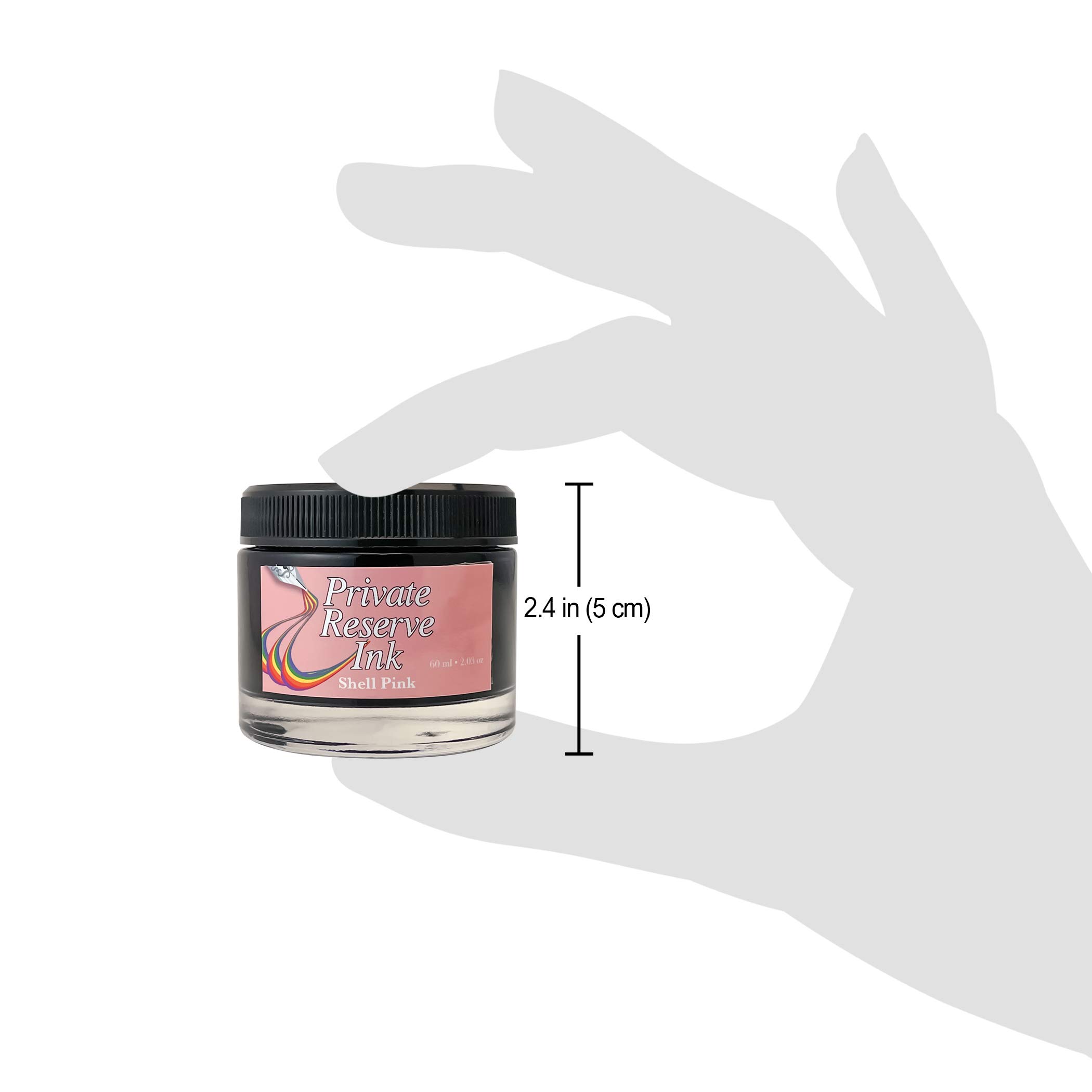 Private Reserve Ink - Butelka z atramentem 60 ml na pióro wieczne (różowa muszla)