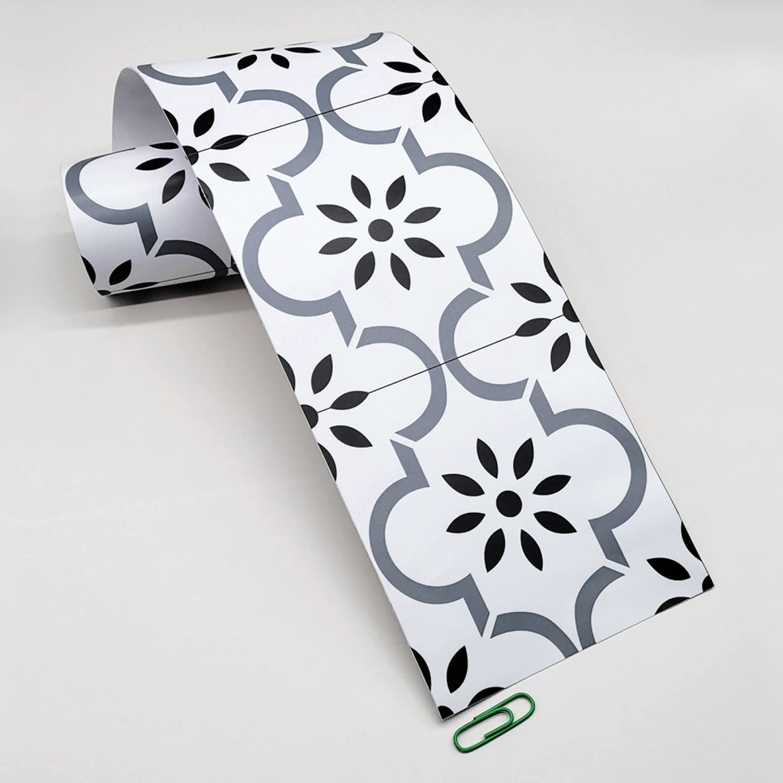 Adesivo Muro Frutta Verde - Bordo Decorativo 10.6x500 Cm Autoadesivo Per Cucina E Bagno