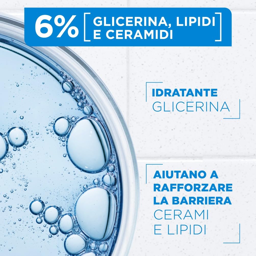 Mixa Lozione Corpo Idratante Rinforzante, Per Pelli Sensibili e Molto Secche, Pelle Protetta da Secchezza per 48H, Con il 6% di Ceramidi, Glicerina e Lipidi, Ceramide Protect, Formato Grande, 400 ml