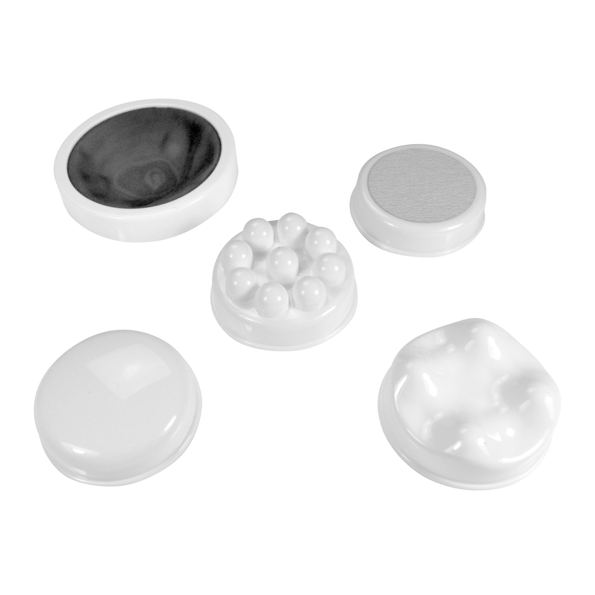 Jocca - Masajeador Corporal Anticelulítico y Descontracturante | 5 Cabezas Intercambiables | Modo Vibración | Ideal para Todo el Cuerpo | Alivio Muscular
