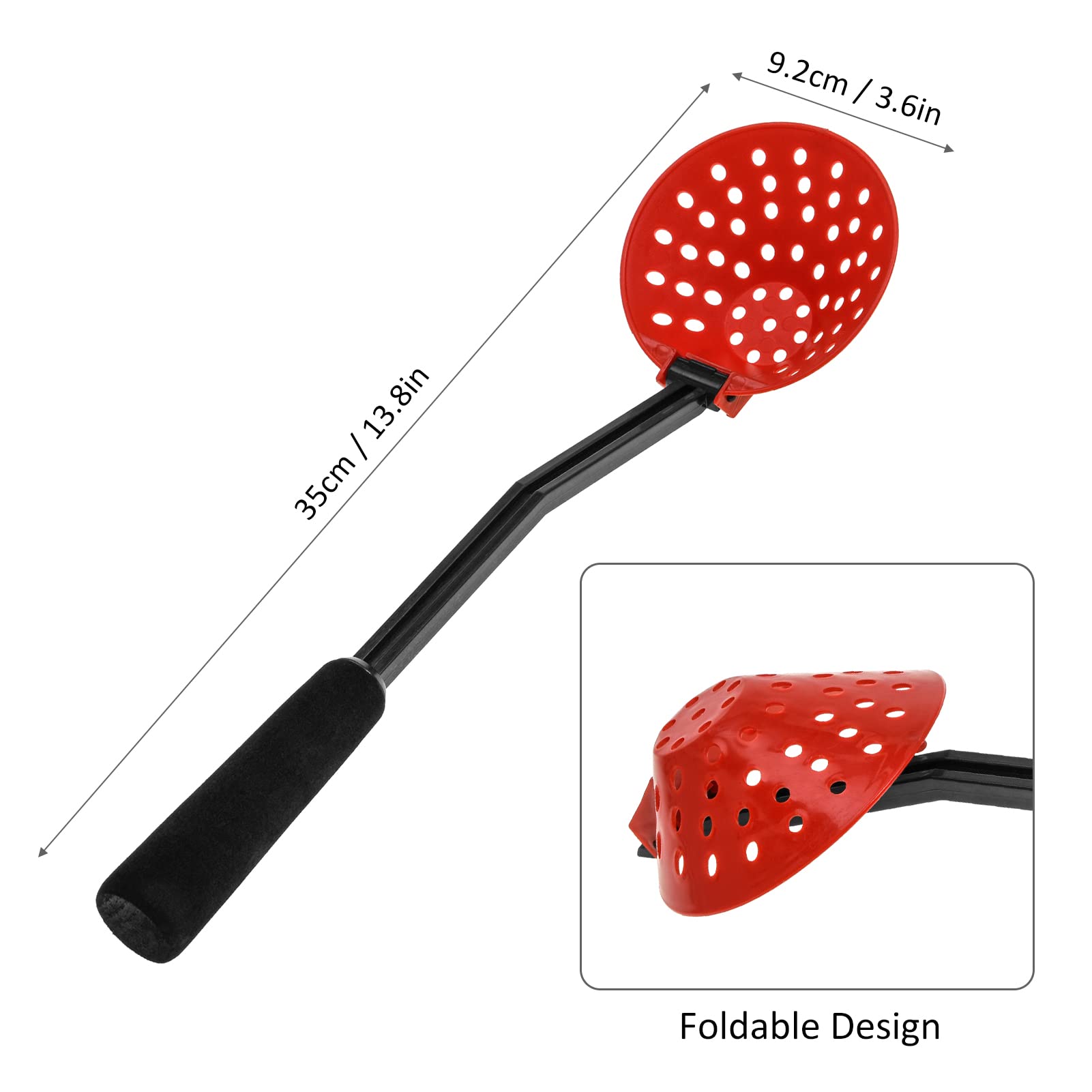 Spinning Rod,YIWENG Ice Fishing Rod Reel Combo Complete Kit with Ice Skimmer Scoop and Carry Bag Lures Hooks Swivels Accessories, 50cm