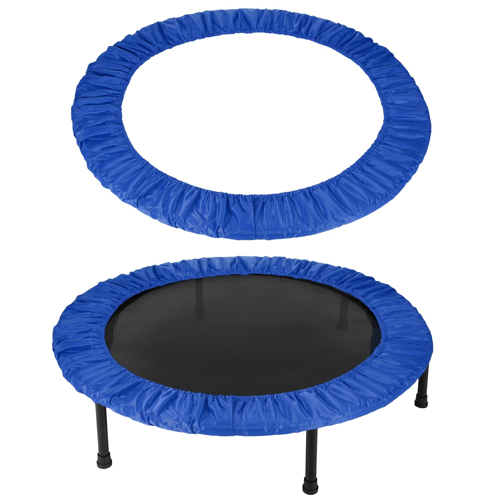 Photo 1 of **DAMAGED**
YELARXI Trampolines Spring Cover, Round Small Trampolines Replacement Cover, 6 Holes Safety Pad Replacement - Fitting for (Men/Women/Indoor/Home/Fitness) 36 Inch & Oxford Cloth & Blue