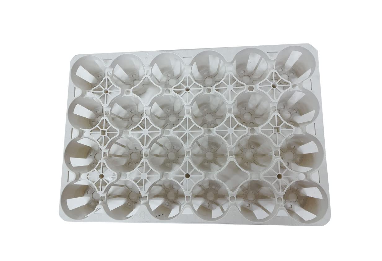 Amazon | トレー 24穴 PMT-24 白（ホワイト） プラスチック