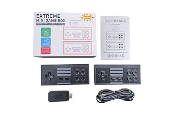 DKD retro game stick HD wireless video game console built in more than 800 old arcade video games with HDMI dongle