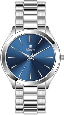 Mens Wrist Watches,Classical Stainless Steel Mens Watches,Fashion Minimalist Business Mens Wrist Watch Luxury Quartz Waterproof Watch Bussiness Watch for Men,Gifts for Men