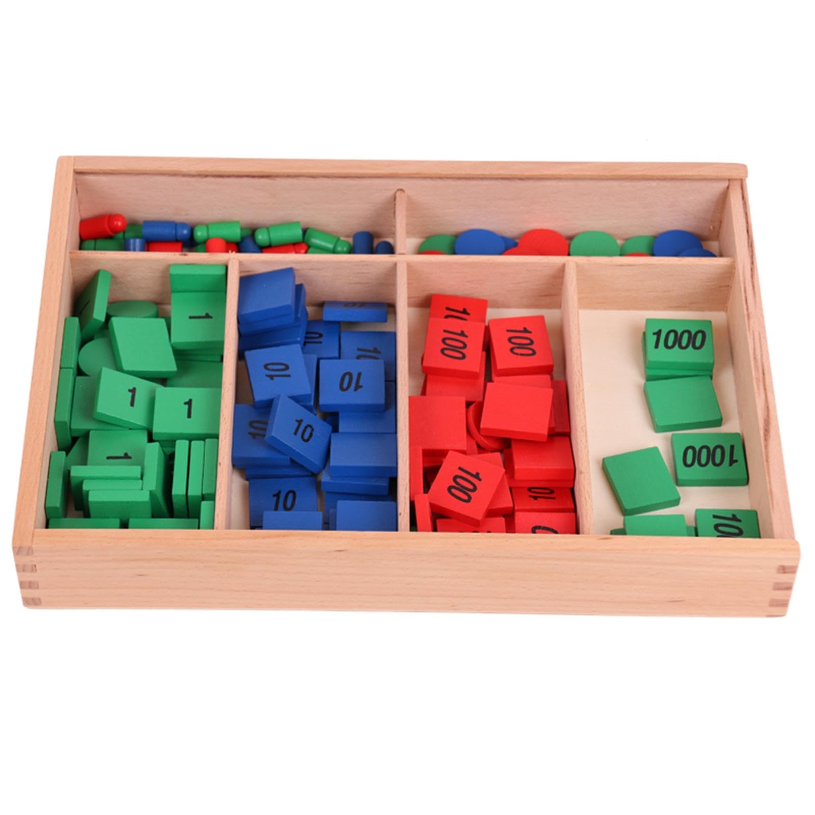 Juego de Sellos Matemáticos para Niños, Juguete Matemático, Herramienta Profesional para Preescolar, Material Didáctico.