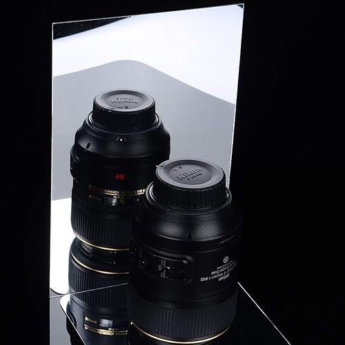 Miniatura 6 de BBTO - Paquete de 10 láminas de espejos autoadheribles, espejos de pared