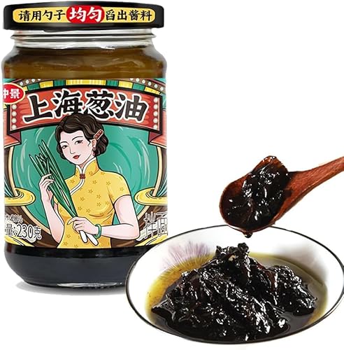 上海葱油? ネギ油かきまぜ麺味噌 中華醤 中華香辛料?味品 ネギ油汁 葱油汁 葱油混合? 拌?拌面? ご飯のおとも味噌 ビビンバ味噌 中華料理の調味料 下?醤 拌?? ??料 拌面?料 拌粉?料 火鍋調味料 火????味料 中華物産 中華料理食材 (?典葱