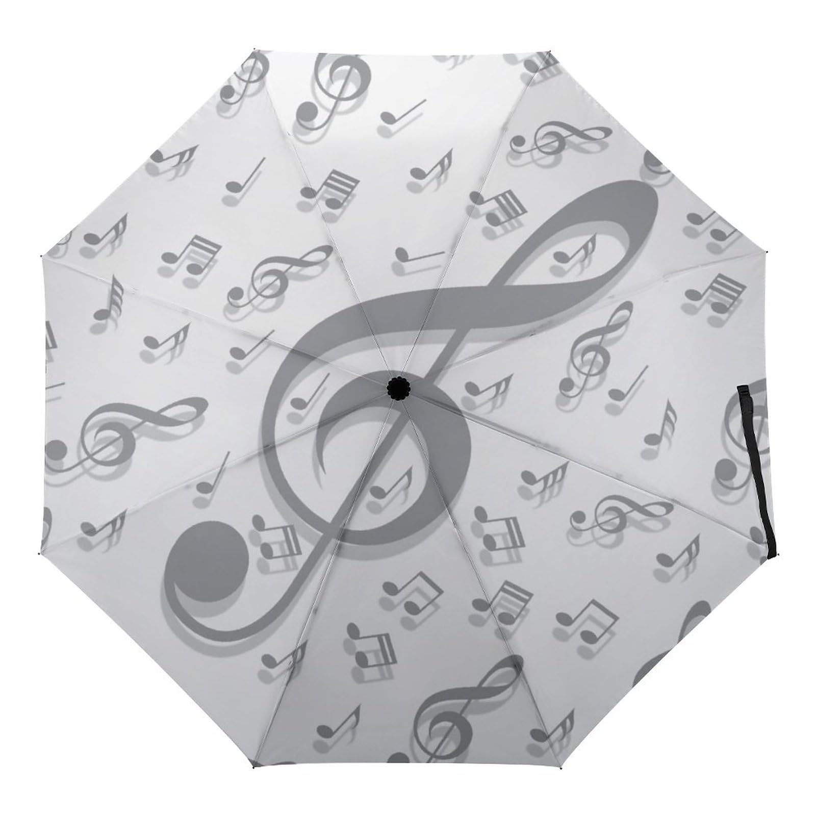 Automatic Umbrella Musical Notes Folding Umbrellas Light Windproof Umbrellas Portable Travel Umbrella