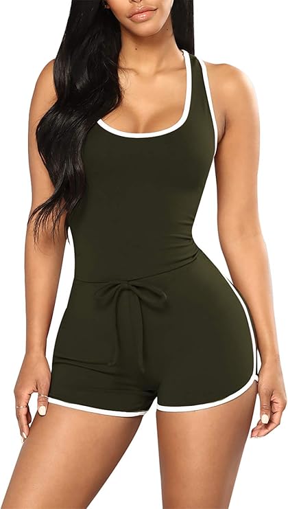 womens tank top romper