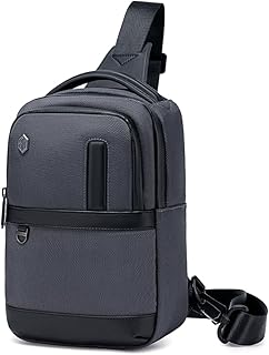 اه اركتيك هانتر شنطة ظهر كروس بحمالة كتف متعددة الاغراض للرجال والنساء، صدر للسفر والمشي لمسافات طويلة - XB000678 - رمادي