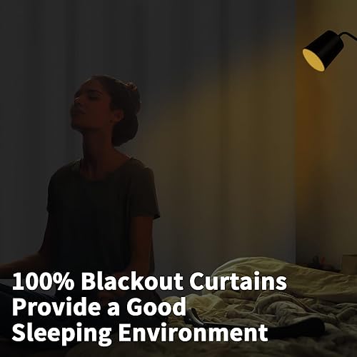 Miniatura 3 de BGment Cortinas opacas blancas puras de 96 pulgadas de largo para dormitorio, juego de 2 paneles, aislamiento térmico con textura de lino, cortinas