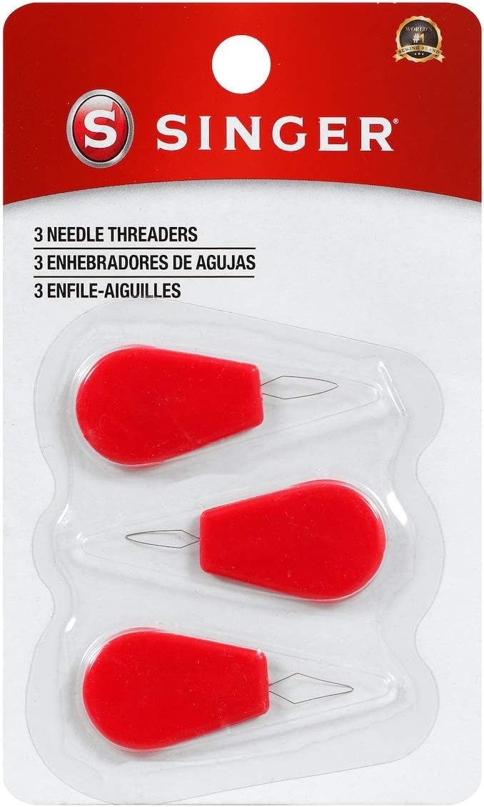 00056 Plastic Needle Threaders, 3-Count