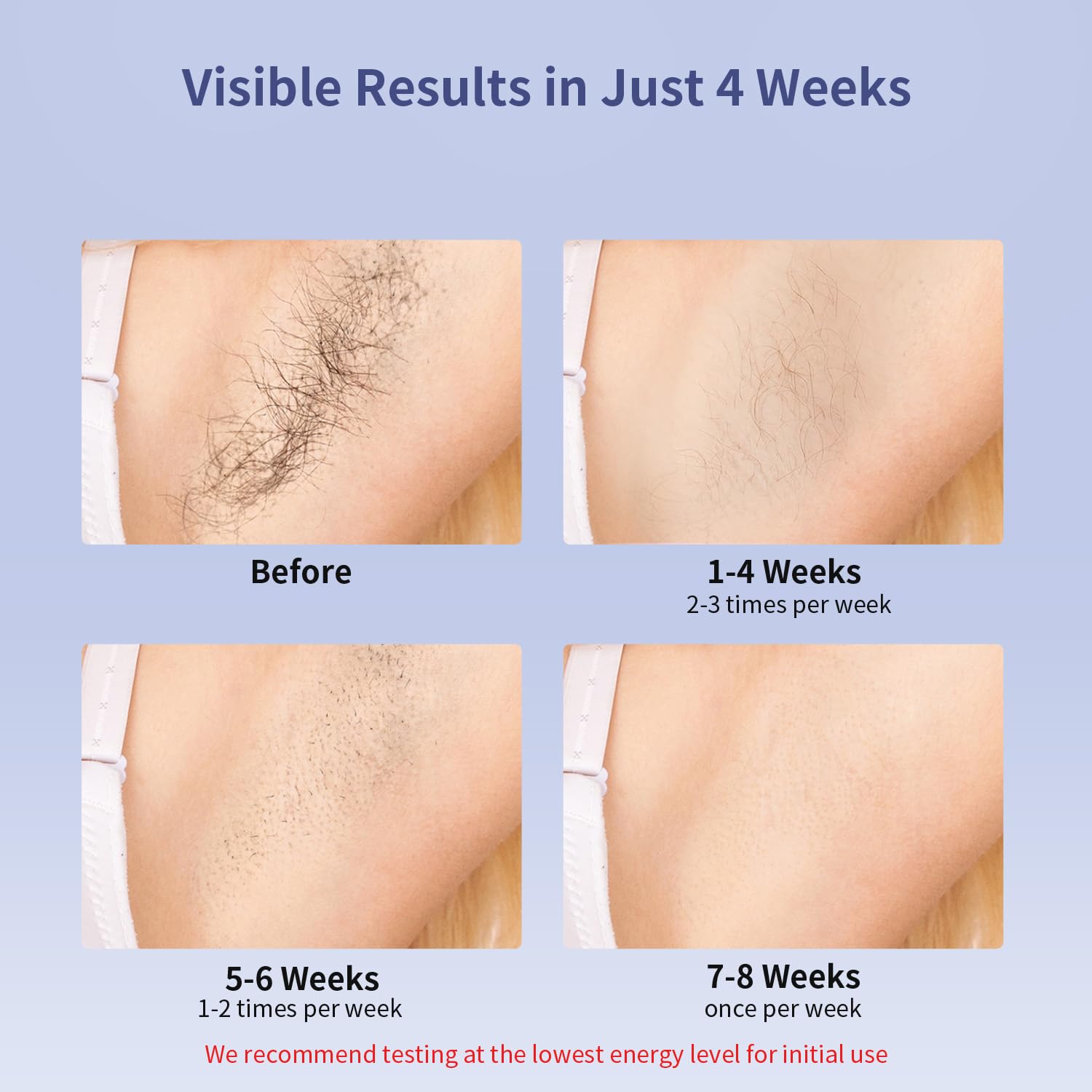 MLAY Épilateur à Lumière Pulsée avec Refroidissement, 0,5 sec/flash, Épilateur IPL avec 3 Têtes pour le Bikini, les Jambes, Aisselles, 5 Niveaux d'Énergie(Max 20J) et 2 Modes de Flash Épilateur Laser