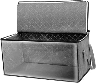 KOMBIUDA Wardrobe Non-woven Fabrics Large Capacity Folding Box Clothes Home