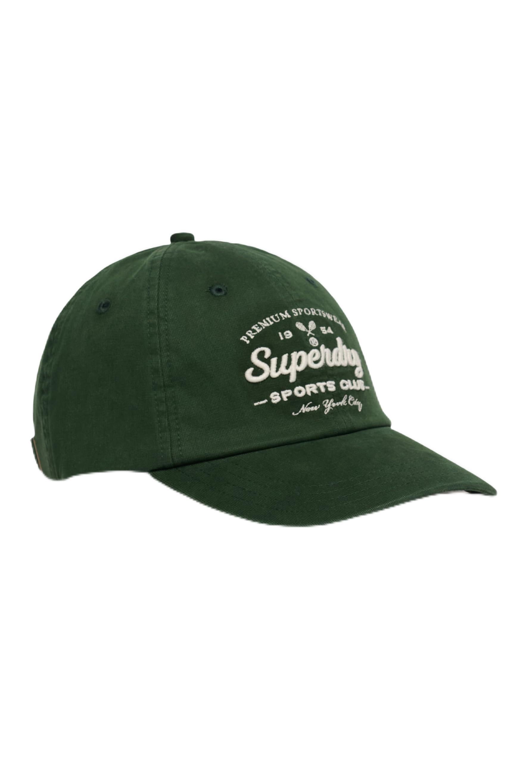 Superdry Women's Dark Green Vintage Club Baseball Cap 1Size