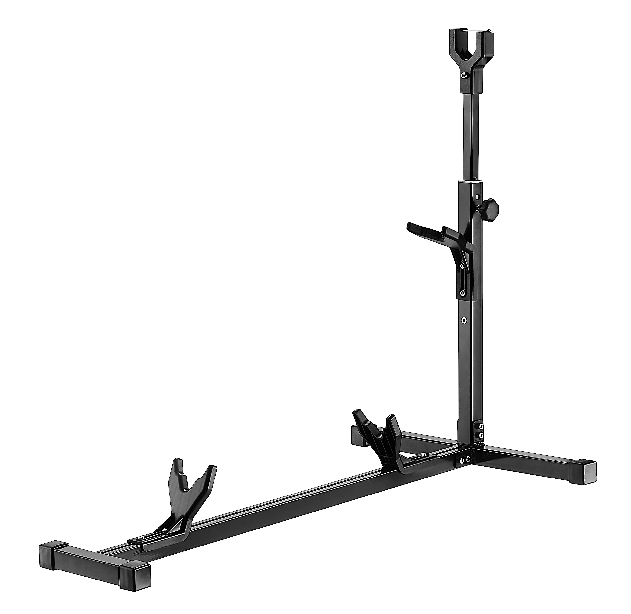 IberaTwo-Way Bike Stand, Aluminum, Versatile and Sturdy Storage for 2 Bikes, Easy Assembly