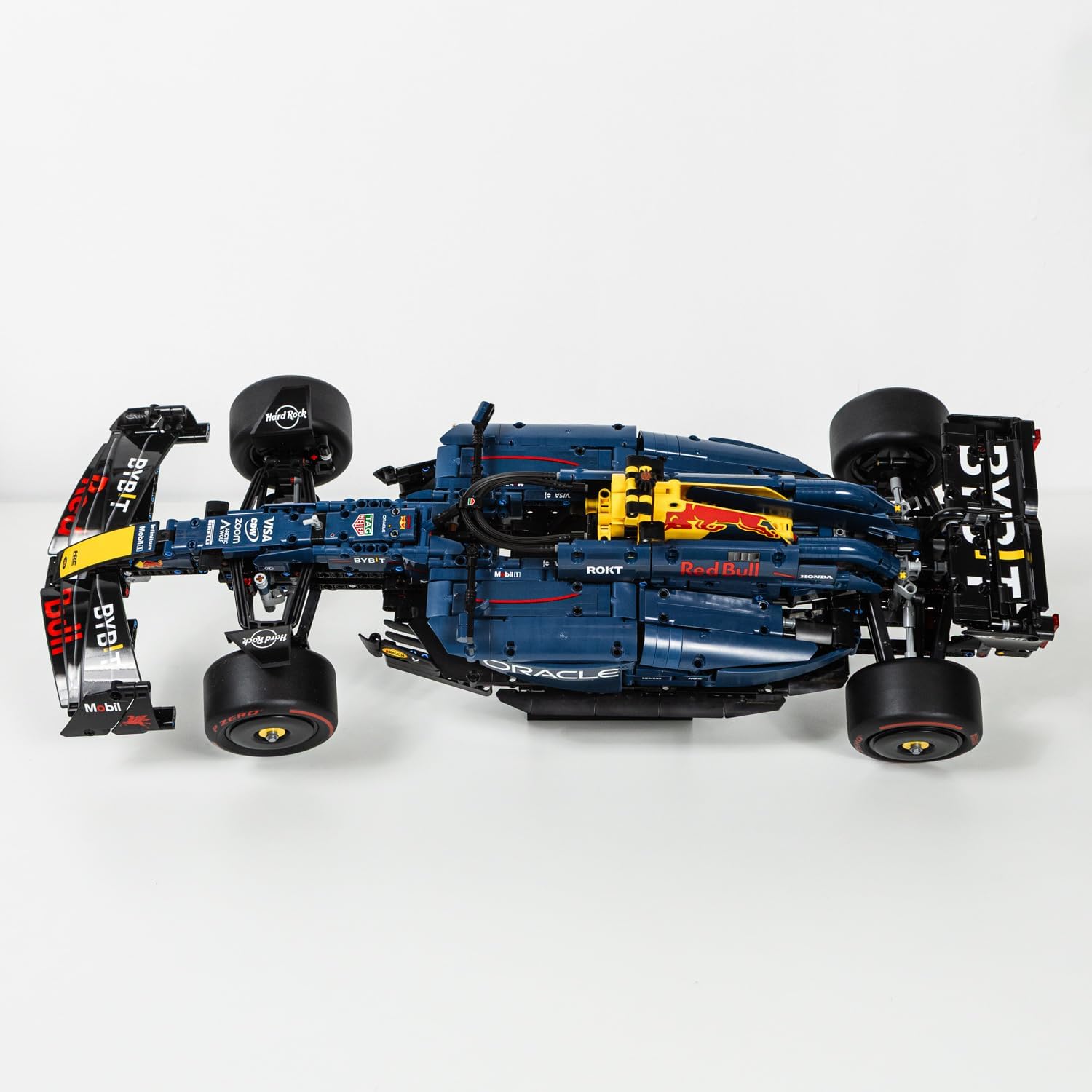 Display Stand Compatible with Technic Red Bull F1 42206 – Premium Shelf Stand for Formula 1 Race Car Models – Angled Display Mount for Collectors – Car Model Not Included image 4