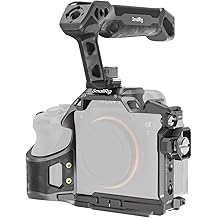 SmallRig A7 V / A7R V / A7 IV Rhinoceros Cage Basic Kit for Sony Alpha 7 V/Alpha 7R V/Alpha 7 IV/Alpha 7S III/Alpha 7R IV, Includes Top Handle/Cable Clamp for HDMI