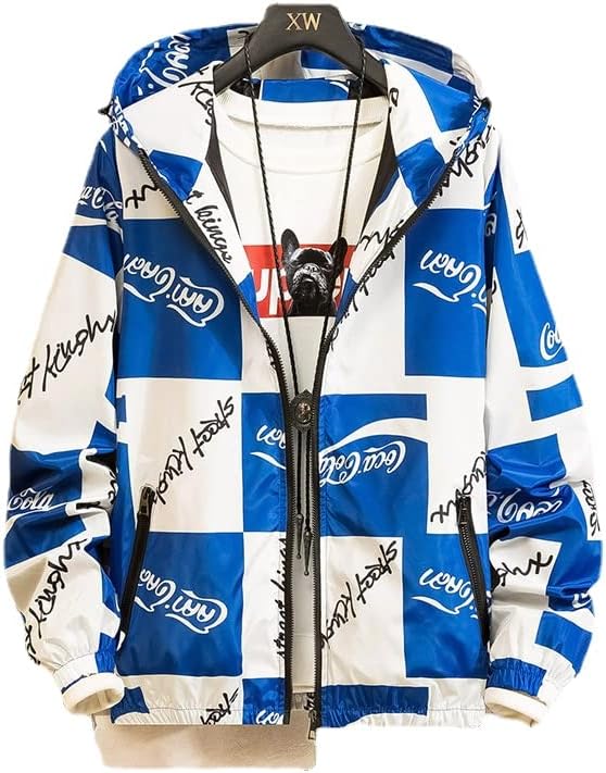 Joy Corn カモフラ柄 ウィンドブレーカー メンズ ジップパーカー フード付き 迷彩 服 軽量 防風 撥水 マウンテンジャケット アウトドア 001 最安値挑戦