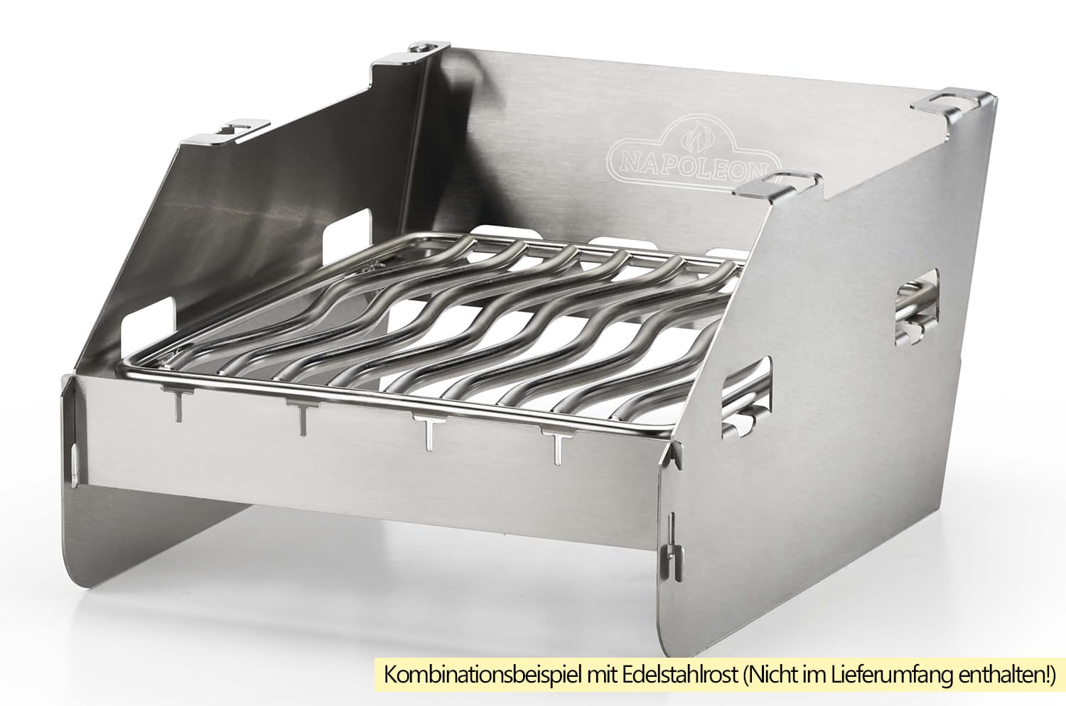 Napoleon 71302 Windschutz Sizzle Zone für RXT Serie, Silber