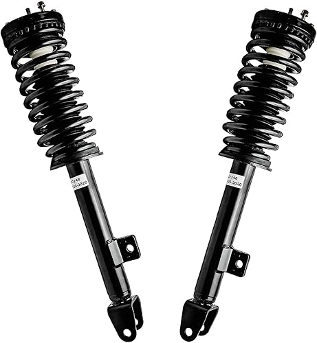 Miniatura 7 de Detroit Axle - Kit de suspensión delantera RWD para Chrysler 300 Dodge Magnum 2005-2010, cargador 2006-2010, puntales de brazos de control superior