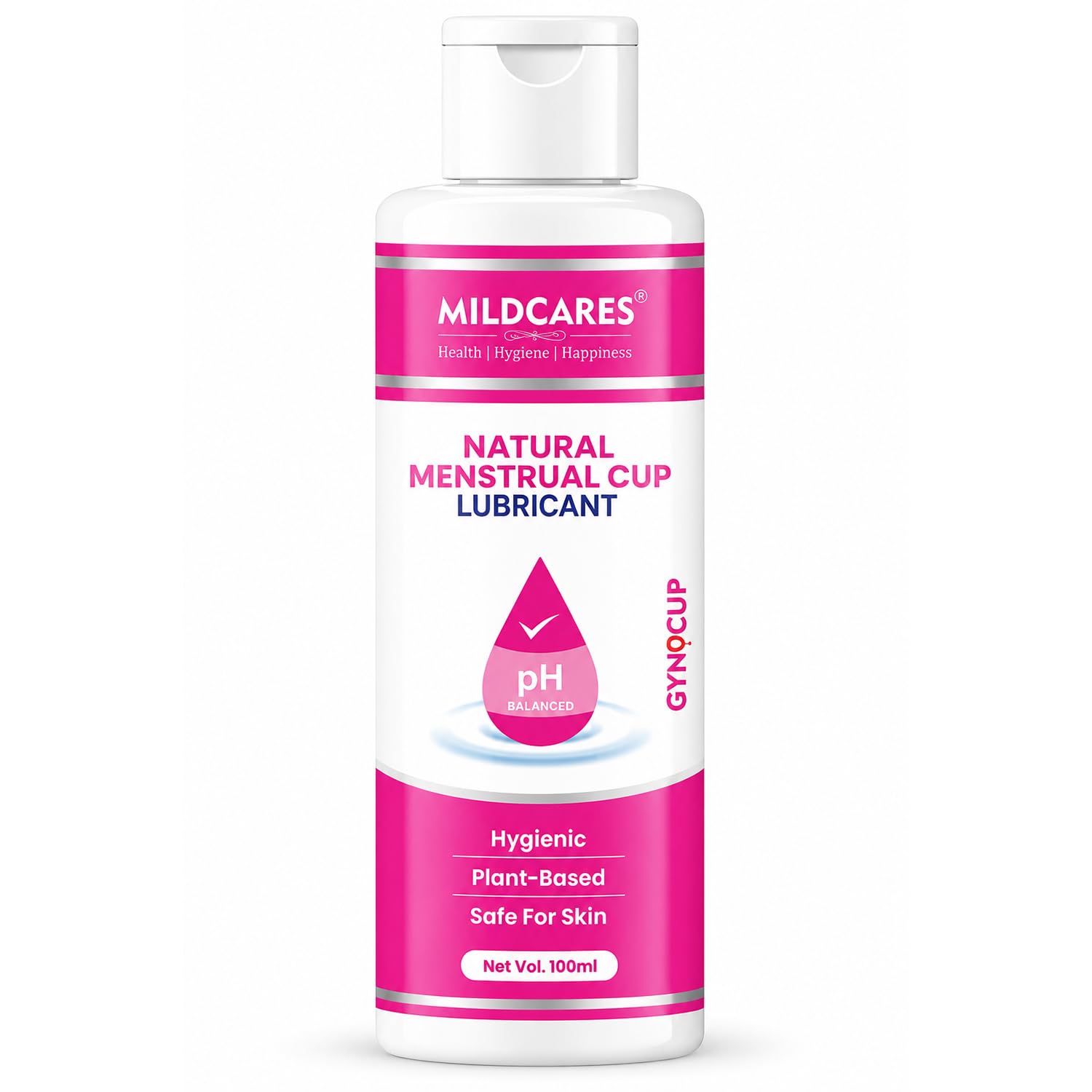 gynocup Menstrual Cup Lubricant Water based & pH Balanced, hypoallergenic and safe for use, Helps to Insert Menstrual Cup. (100 ML)-picture-17