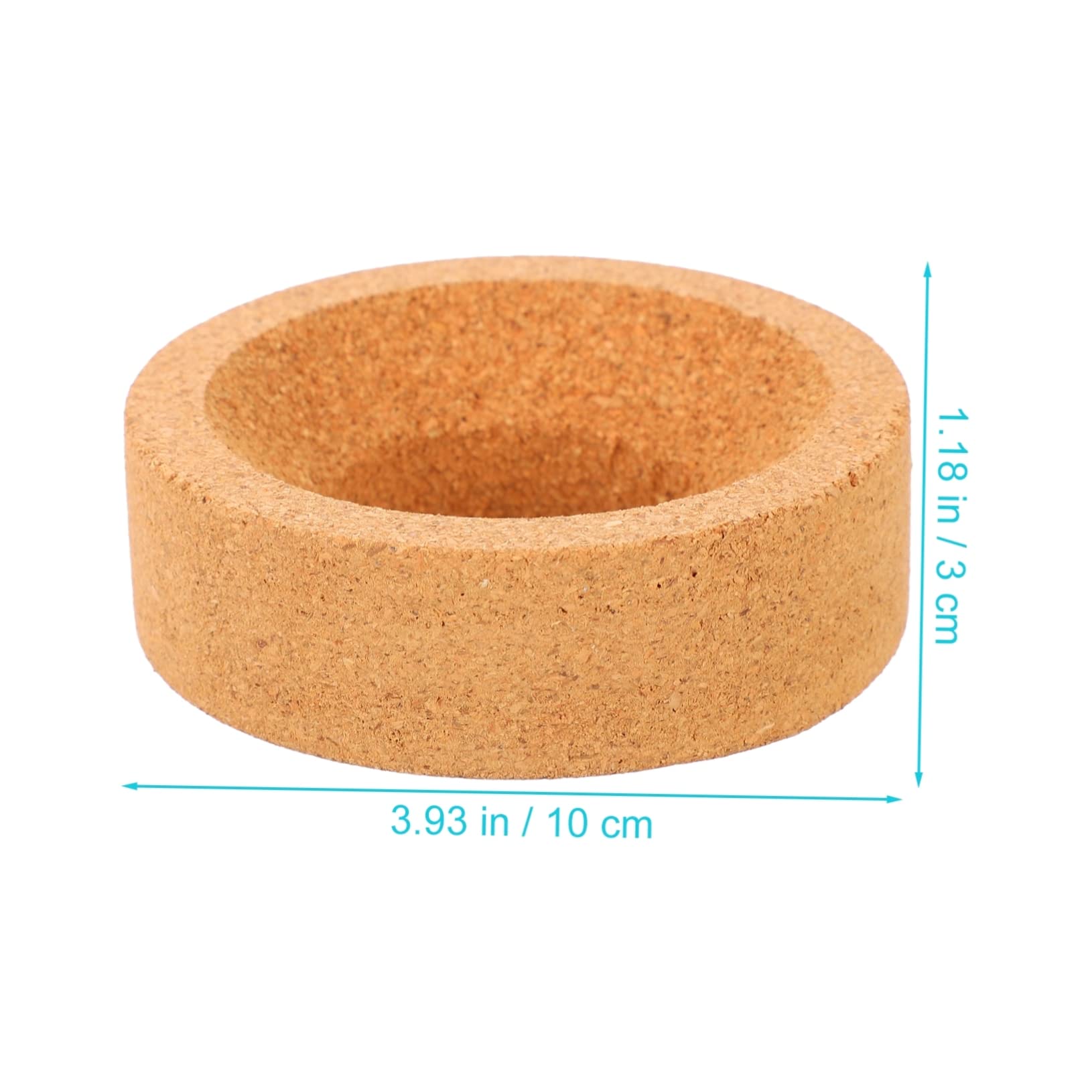 HOMOCONO 3sets Cork Flask Holder Lab Flask Stand Round Bottom Base for Safe Support and Long-Term Durability 2pcs*3