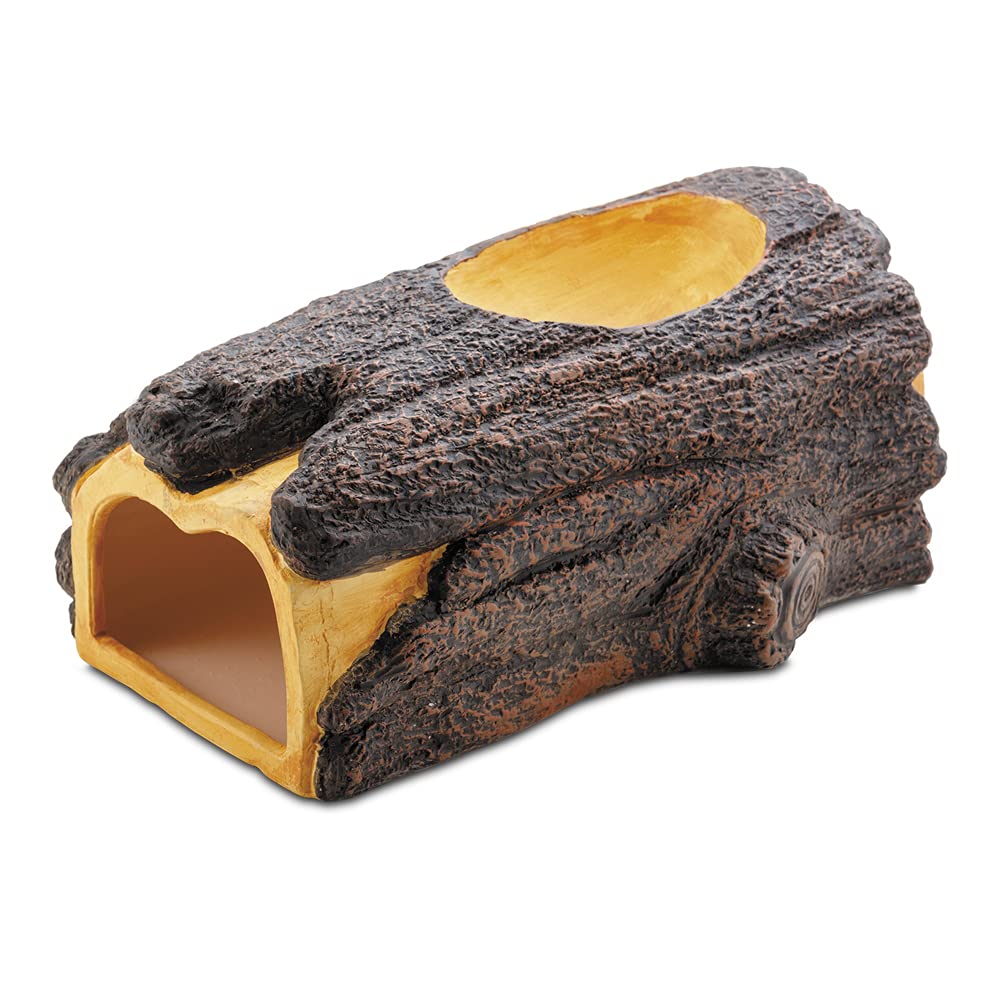 Exo Terra Bûche Humide Grande Taille cachette reptile et abri humide terrarium