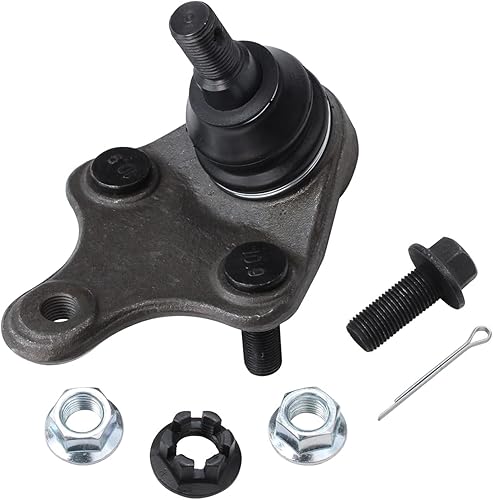 Miniatura 1480 de Detroit Axle - Par de rótulas delanteras inferiores para Jeep 2014-2018 Cherokee, 2 juntas esféricas inferiores reemplazo 2015 2016 2017