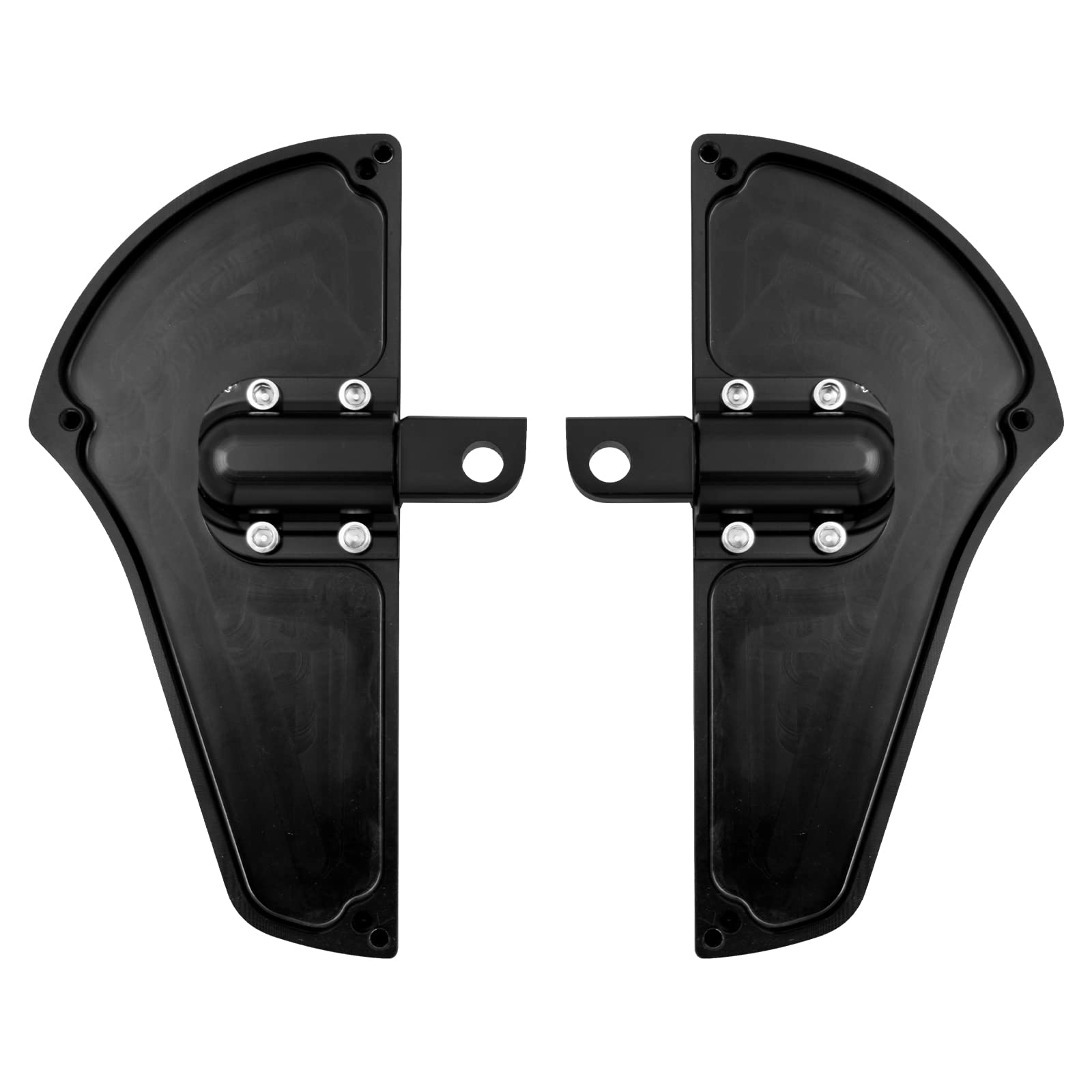 HDBUBALUS Pedane Passeggero In Alluminio Per Harley Touring Dyna Sportster XL - 6