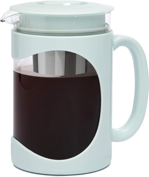 Primula Burke Deluxe cold brew iced coffee maker with comfort grip handle