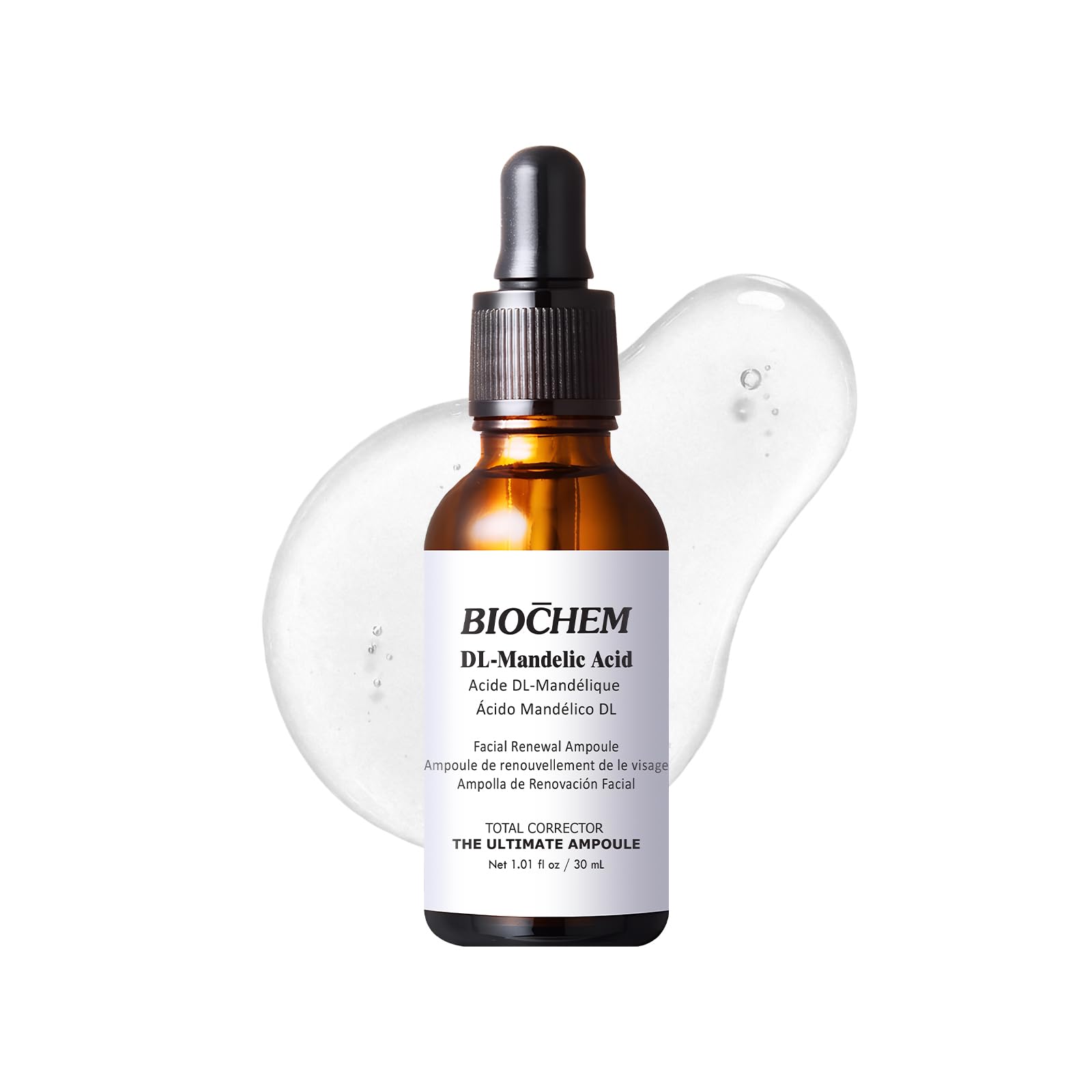BIOCHEM DL-Mandelic Acid Facial Renewal Ampoule - 1.01 Fl. Oz. 30 mL Repair and Renewal